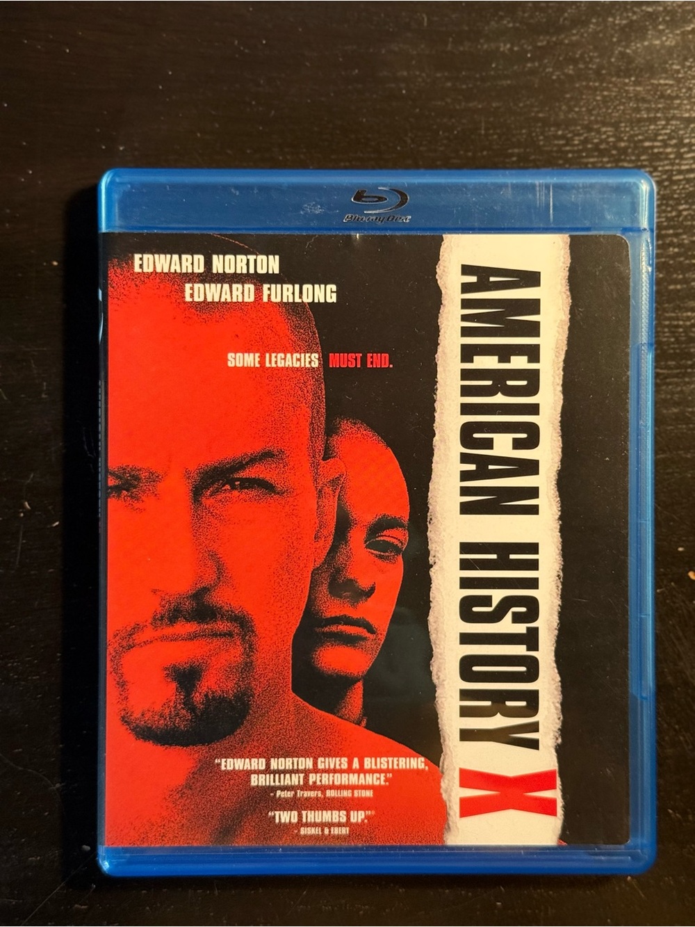 AMERICAN HISTORY X (1998) | Blu Ray Disc | LIKE NEW